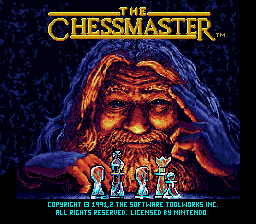 Chessmaster, The (Europe) Title Screen